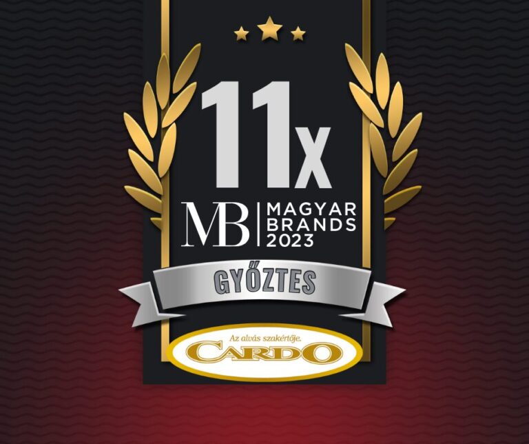 11x-es Magyar Brands-díjas a Cardo!